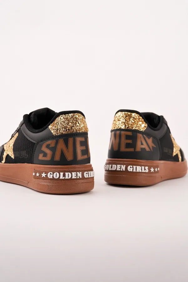 Muggo GALAXY Star Detail Lace-up Kids' Casual Sneaker Sports Shoes Muggo GALAXY Star Detail Lace-up Kids' Casual Sneaker Sports Shoes