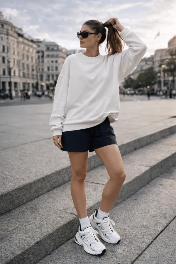 Chaussures de sport décontractées à lacets et semelle épaisse Muggo SHIFT pour femmes