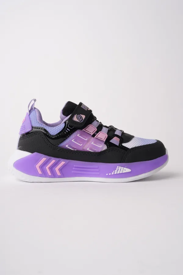 Muggo ZUZU Velcro and Lace-up Everyday Kids' Sneaker Sports Shoes