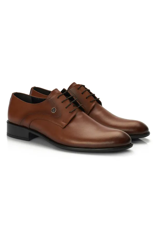 Chaussures classiques pour hommes Muggo H043 en cuir véritable