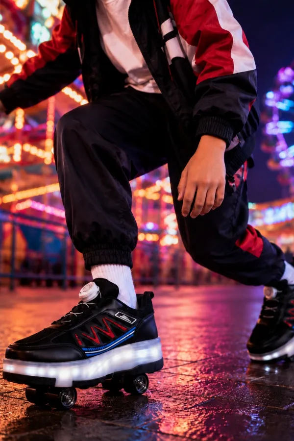Muggo SKATE Kids' Light-Up Roller Skates/Sneakers Muggo SKATE Kids' Light-Up Roller Skates/Sneakers