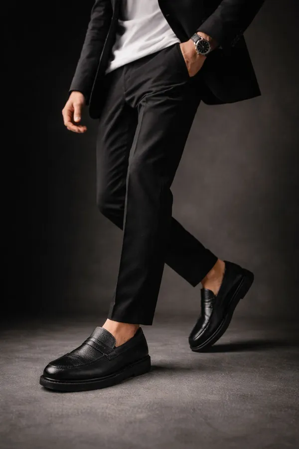 Muggo PEDRO Genuine Leather Slip-on Men's Classic Casual Shoes Muggo PEDRO Genuine Leather Slip-on Men's Classic Casual Shoes