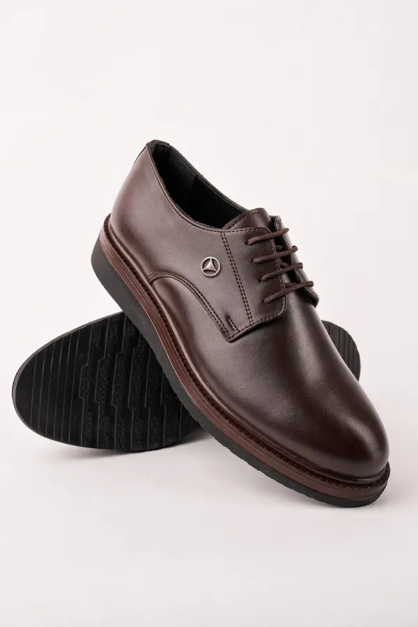 Chaussures décontractées classiques pour hommes Muggo EDWIN à lacets et semelle confortable