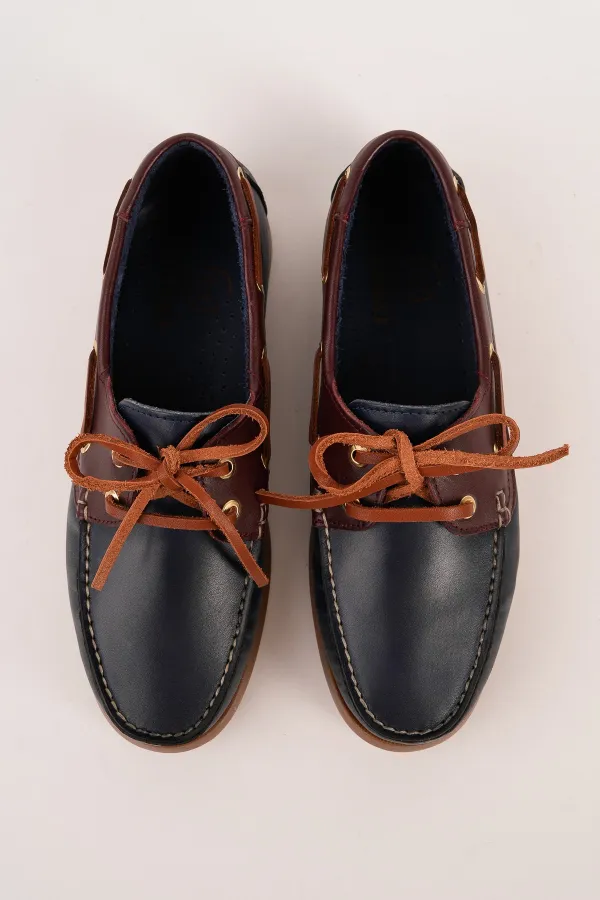 Muggo GENOVA Genuine Leather Lace-up Men's Casual Loafer Shoes Muggo GENOVA Genuine Leather Lace-up Men's Casual Loafer Shoes