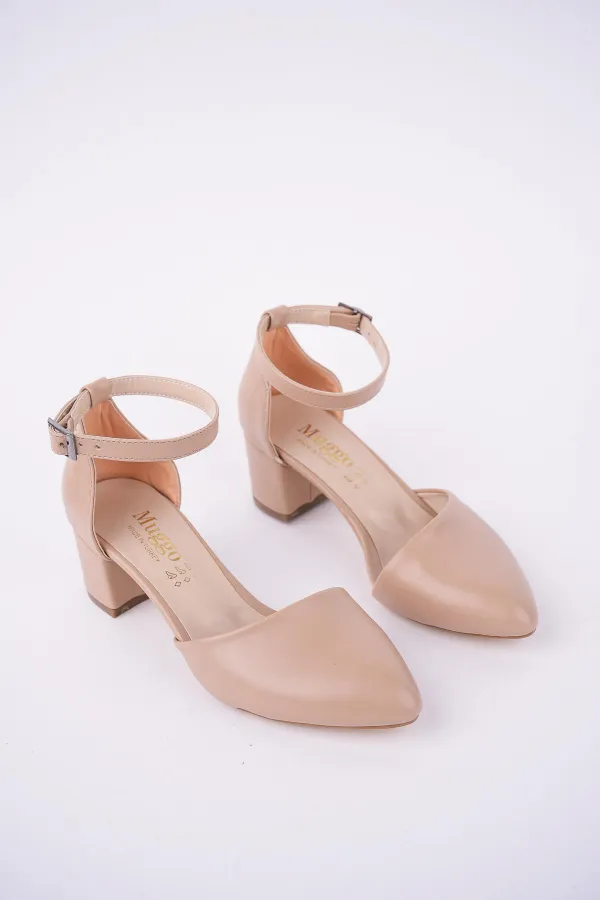 Muggo W708 Chaussures à talons hauts élégantes et confortables pour femmes, style classique décontracté garanti