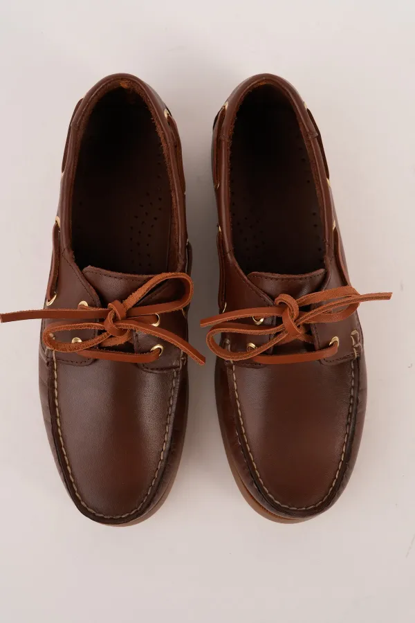 Muggo GENOVA Genuine Leather Lace-up Men's Casual Loafer Shoes Muggo GENOVA Genuine Leather Lace-up Men's Casual Loafer Shoes