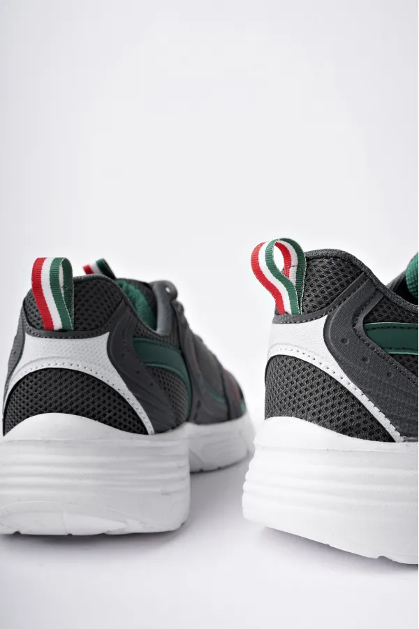 Amed Spor BRAİN Unisex Ortopedik Günlük Bağcıklı Sneaker Spor Ayakkabı