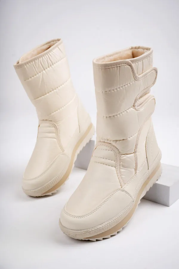 Muggo Bunny Guaranteed Kids' Fur-Lined Velcro Rain and Snow Boot