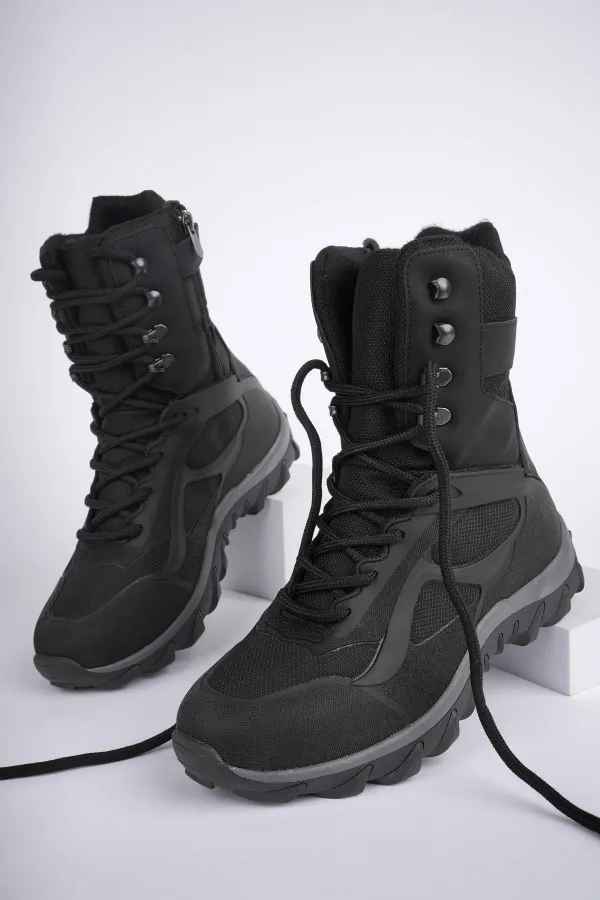 Muggo LOVAX Guaranteed Tactical Military Zipper and Lace-up Desert Boot