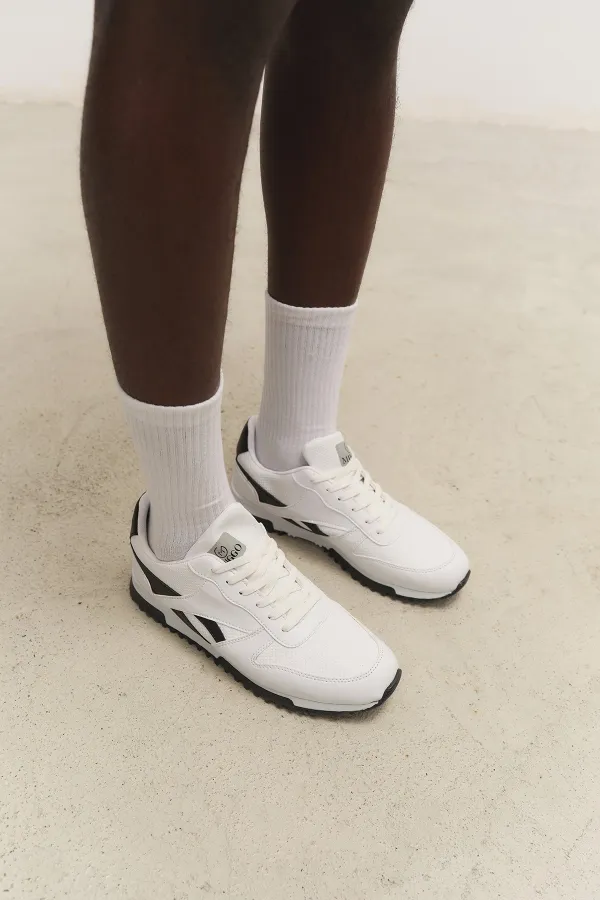 Muggo  BLAKE Unisex Ortopedik Günlük Garantili Yürüyüş Koşu Sneaker Spor Ayakkabı