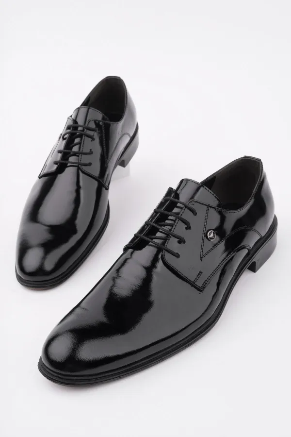 Chaussures classiques pour hommes Muggo H043 en cuir véritable