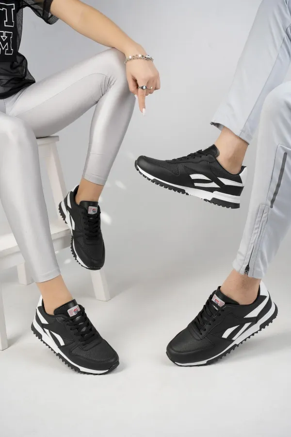 Chaussures de sport orthopédiques unisexes Muggo BLAKE, garanties pour la marche et la course au quotidien.