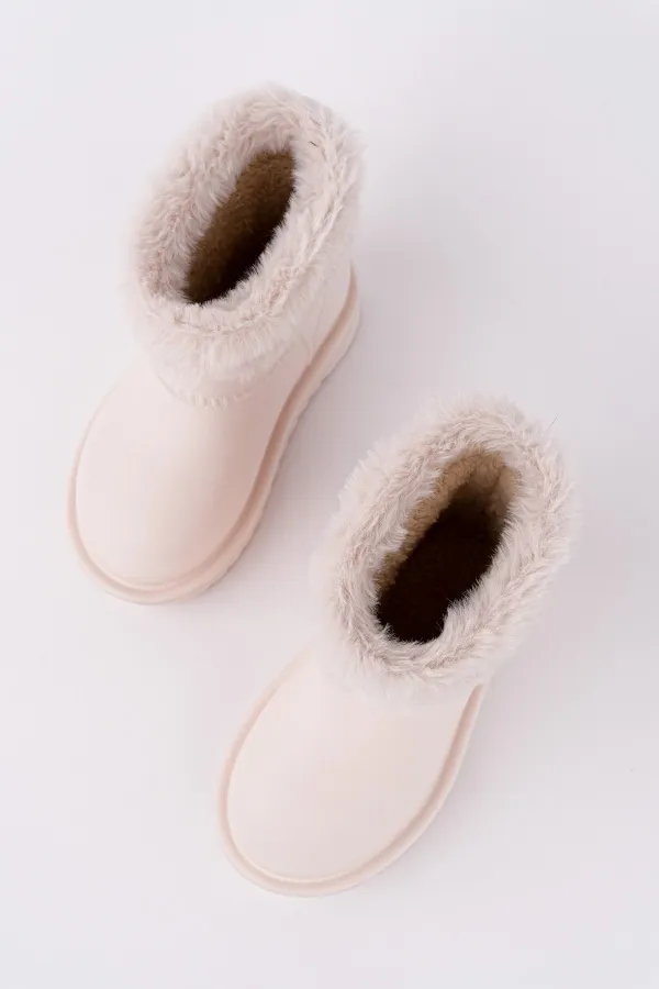 Bottes de pluie et de neige doublées de fourrure pour enfants Muggo FRIGUS