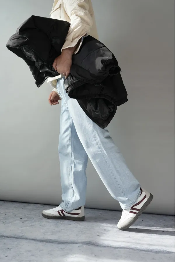 Muggo GARCİA Garantili Unisex Ortopedik Günlük Bağcıklı Yürüyüş Koşu Sneaker Spor Ayakkabı