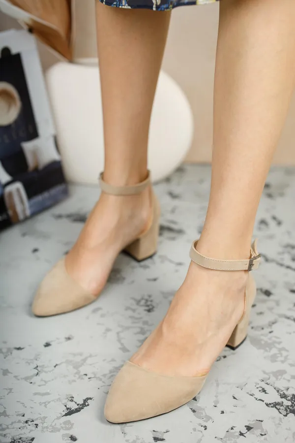 Muggo W708 Chaussures à talons hauts élégantes et confortables pour femmes, style classique décontracté garanti