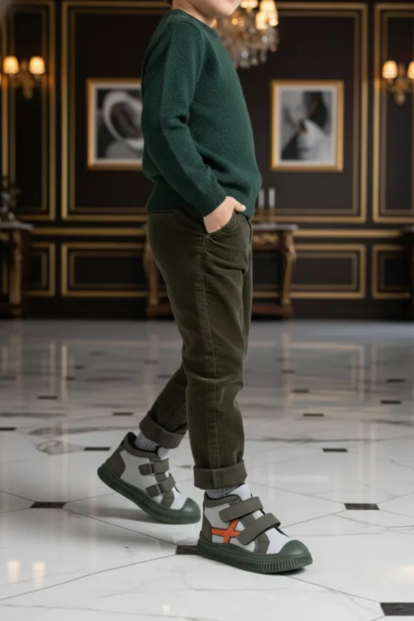 Muggo NEMO Botte Double Velcro Mixte Enfant