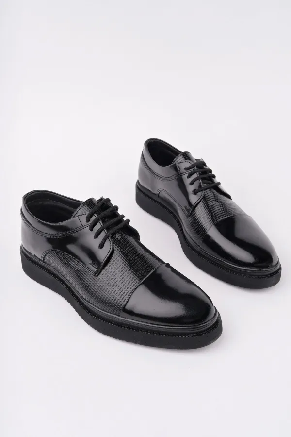 Muggo Marcel Garantili Erkek Günlük Klasik Hakiki Deri Casual Ayakkabı