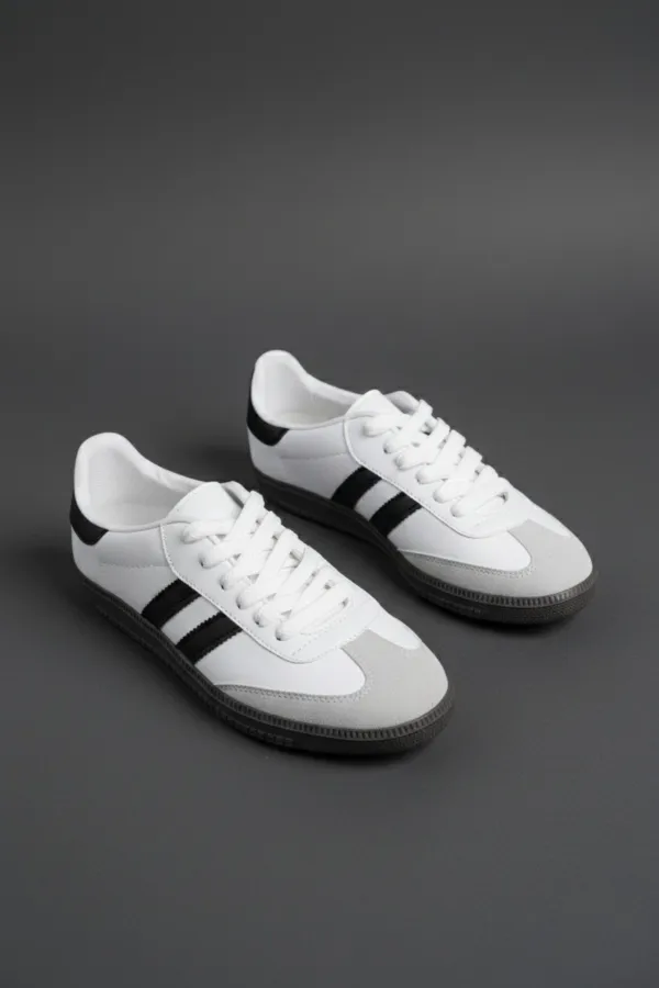 Muggo DORGO Kadın Günlük Bağcıklı Yürüyüş Koşu Sneaker Spor Ayakkabı