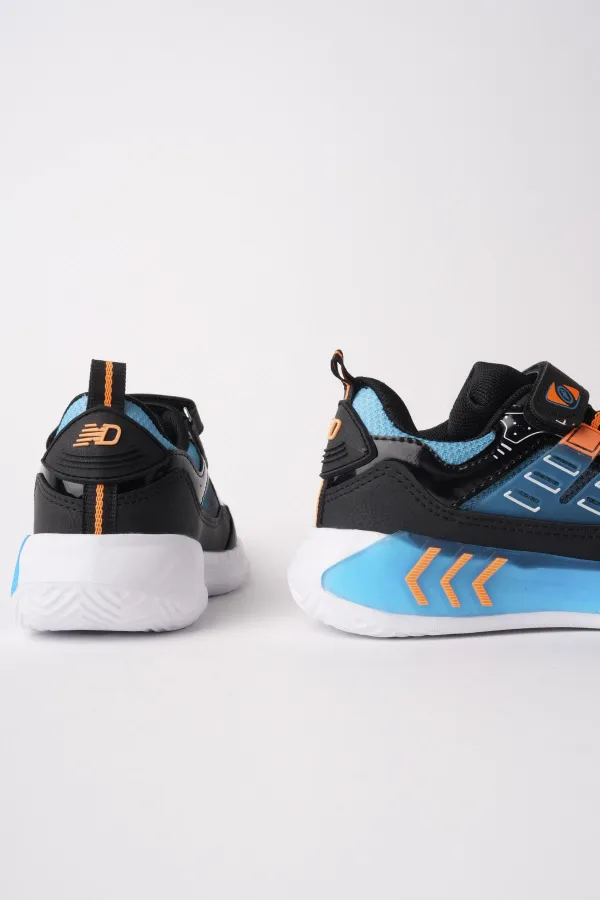 Muggo ZUZU Cırtlı ve Bağcıklı Günlük Çocuk Sneaker Spor Ayakkabı