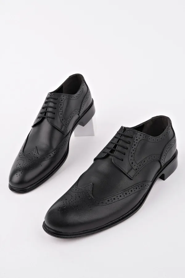 Muggo H046 Genuine Leather Classic Men's Shoes