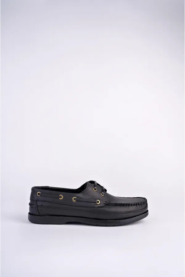 Chaussures décontractées classiques pour hommes Muggo MILLER en cuir véritable garanti