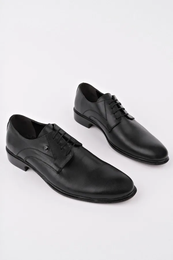 Chaussures classiques pour hommes Muggo H043 en cuir véritable