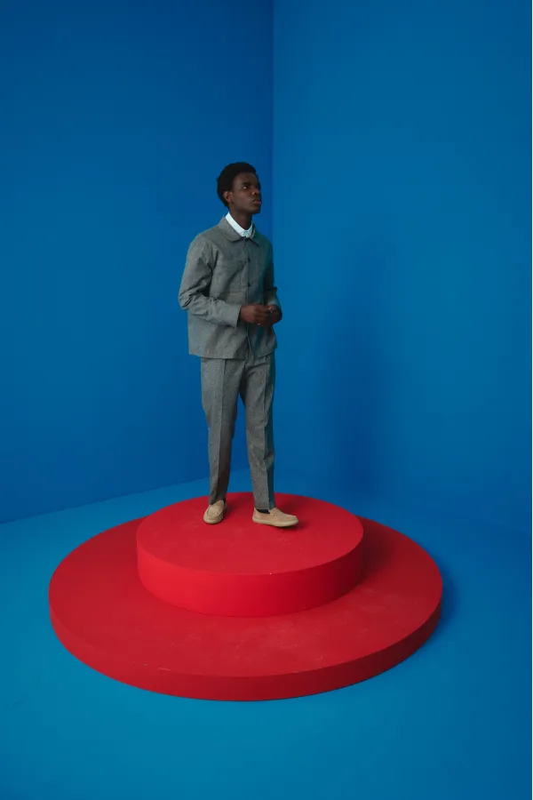 Muggo DENZEL Chaussures pour hommes classiques, confortables et orthopédiques, sans lacets, en cuir véritable, garanties pour tous les jours