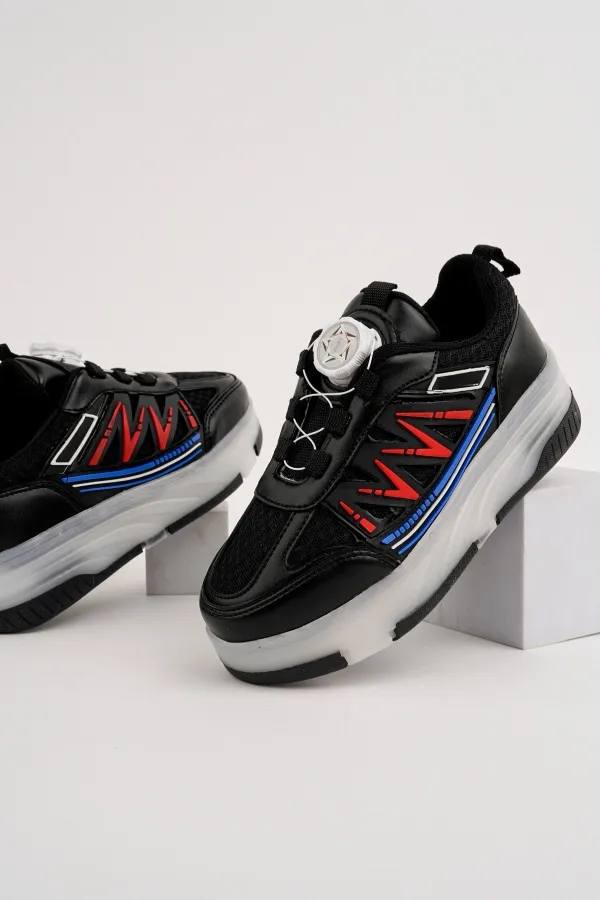 Muggo SKY Kids Light-Up Roller Skate Sneaker Sports Shoes Muggo SKY Kids Light-Up Roller Skate Sneaker Sports Shoes
