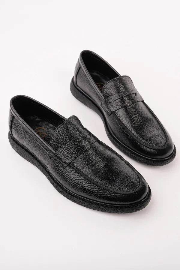 Muggo PEDRO Genuine Leather Slip-on Men's Classic Casual Shoes Muggo PEDRO Genuine Leather Slip-on Men's Classic Casual Shoes