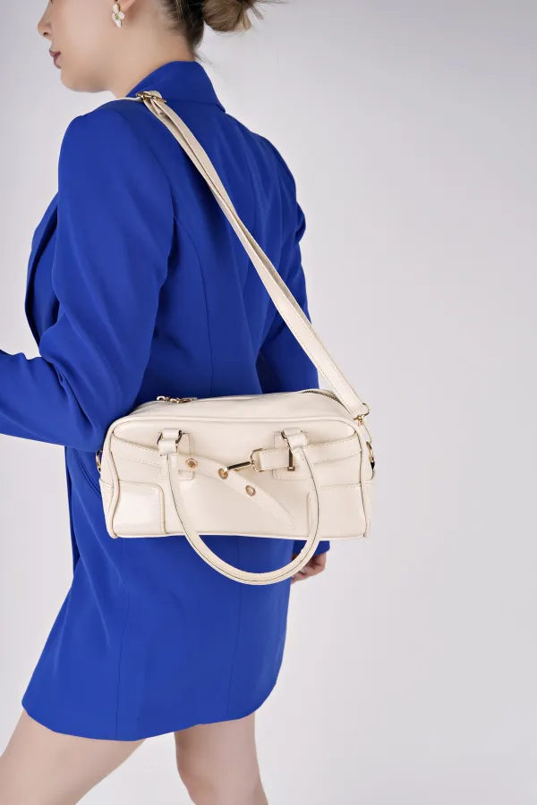 Sac à main et bandoulière Muggo ROSALIE pour femme avec détail ceinture 