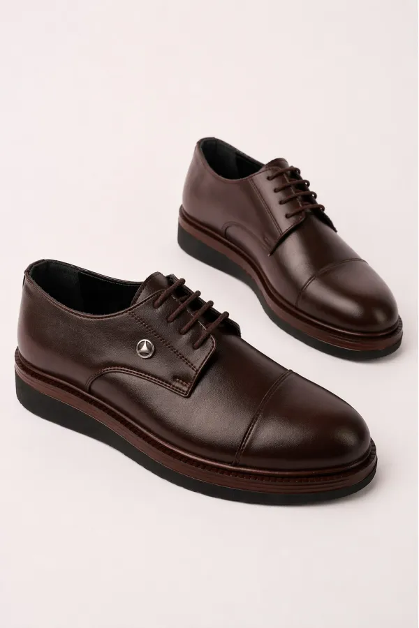 Chaussures décontractées classiques pour hommes Muggo ARTOS à lacets et semelle confortable