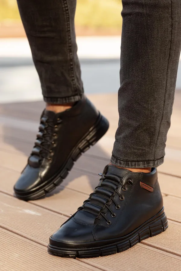 Muggo COSTA Guaranteed Men's Genuine Leather Boots