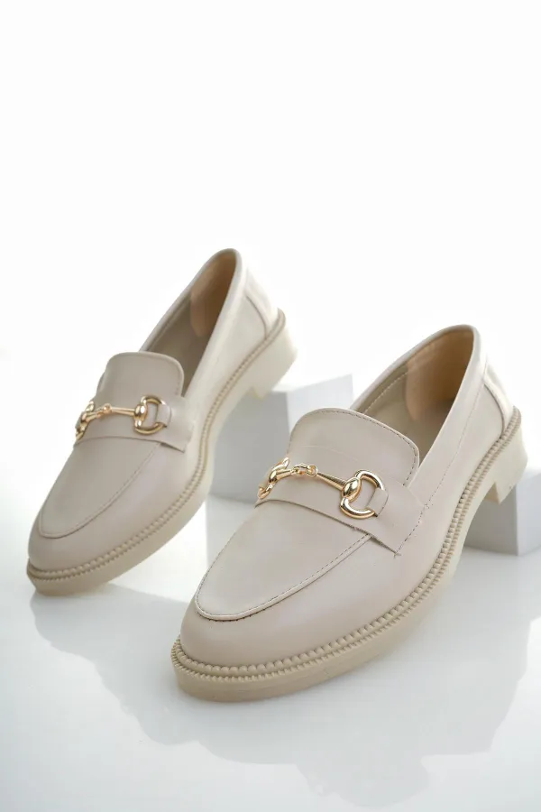 Mocassins décontractés pour femmes Muggo SUSSIE avec boucle métallique garantie