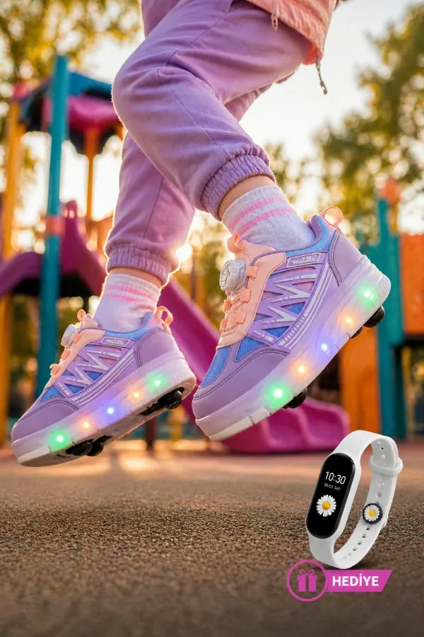 Muggo SKATE Kids' Light-Up Roller Skates/Sneakers Muggo SKATE Kids' Light-Up Roller Skates/Sneakers