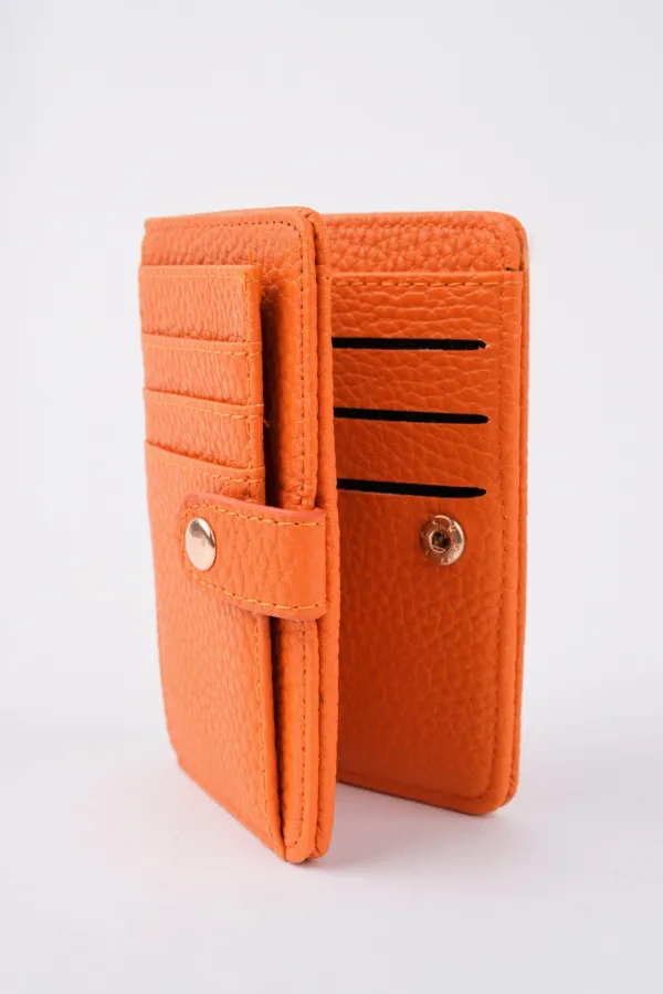 Muggo ARYA Bozuk & Kağıt Para Bölmeli Fermuarlı Kartlık Kadın Cüzdan