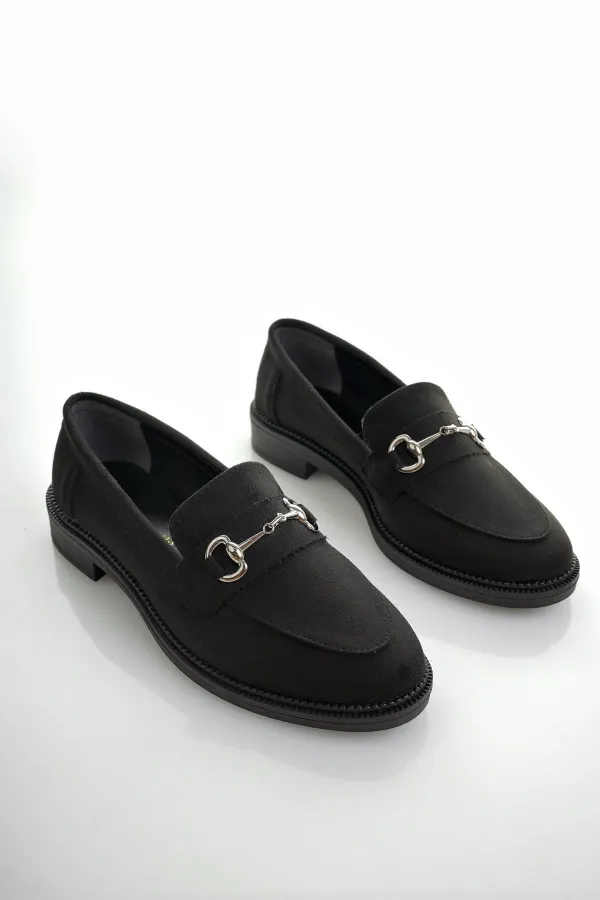 Mocassins décontractés pour femmes Muggo SUSSIE avec boucle métallique garantie