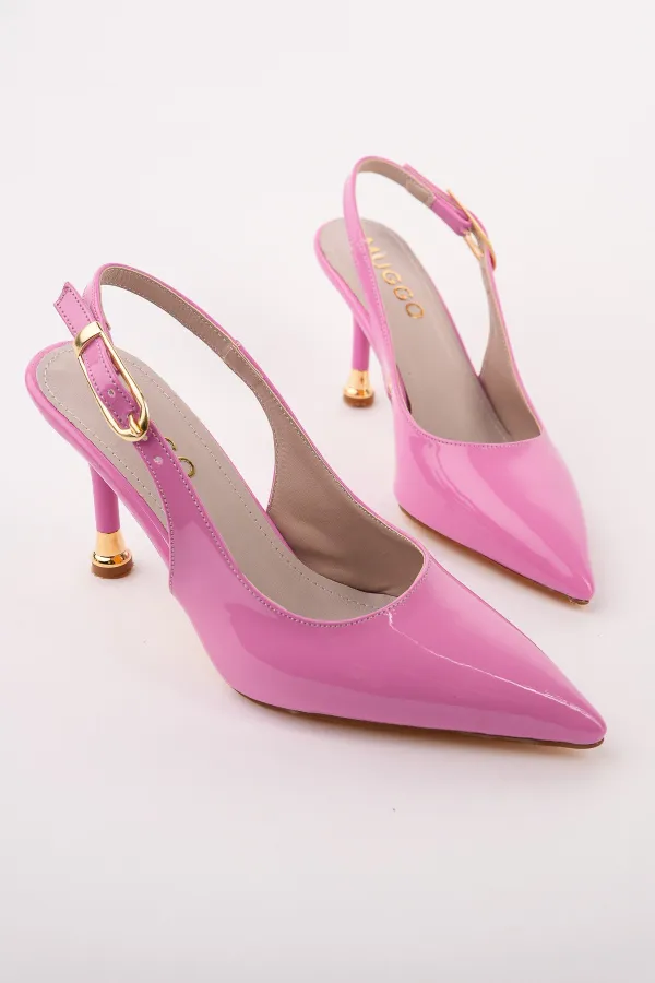 Escarpins à bout pointu et dos ouvert pour femmes Muggo CHIC