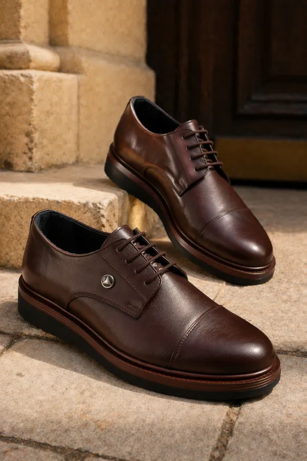 Chaussures décontractées classiques pour hommes Muggo ARTOS à lacets et semelle confortable
