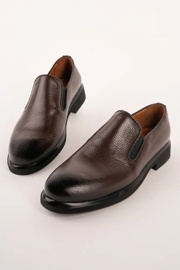 Muggo DIMITROV Genuine Leather Laceless Men's Classic Casual Shoes Muggo DIMITROV Genuine Leather Laceless Men's Classic Casual Shoes