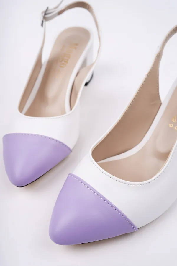 Muggo Lady Garantili Kadın Günlük Topuklu Ayakkabı