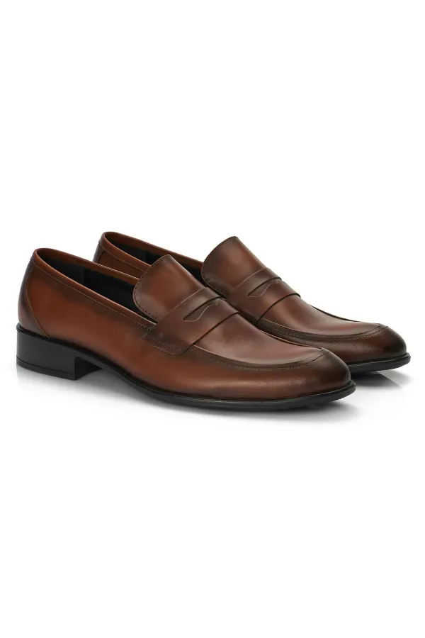 Chaussures classiques pour hommes Muggo H040 en cuir véritable