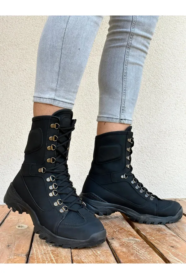 Muggo JOSEF Guaranteed Unisex Military Boots