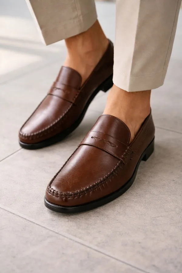Muggo VOGAYER Genuine Leather Men's Casual Classic Loafer Shoes Muggo VOGAYER Genuine Leather Men's Casual Classic Loafer Shoes