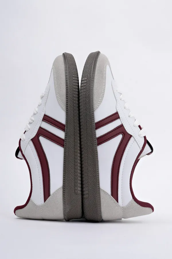 Muggo GARCİA Garantili Unisex Ortopedik Günlük Bağcıklı Yürüyüş Koşu Sneaker Spor Ayakkabı