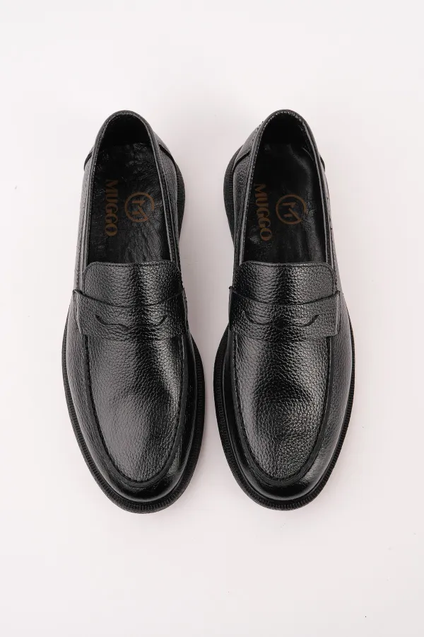 Muggo PEDRO Genuine Leather Slip-on Men's Classic Casual Shoes Muggo PEDRO Genuine Leather Slip-on Men's Classic Casual Shoes