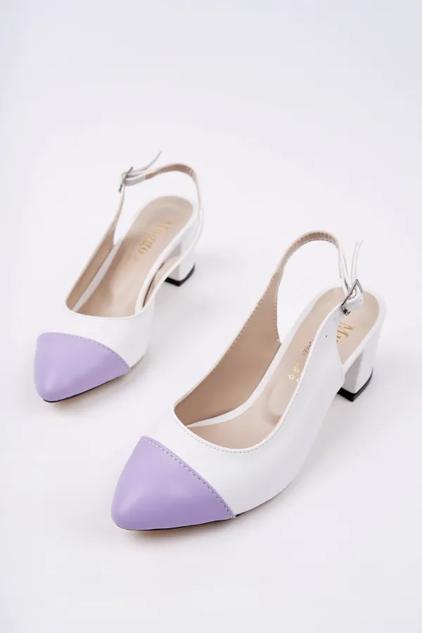 Muggo Lady Garantili Kadın Günlük Topuklu Ayakkabı