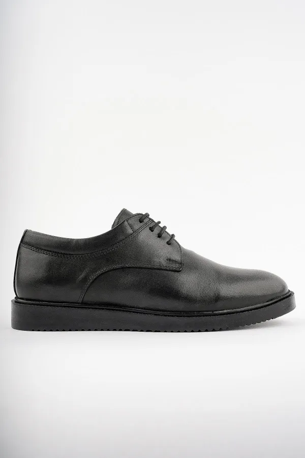 Chaussures décontractées classiques en cuir véritable pour hommes Muggo Mendy, garanties