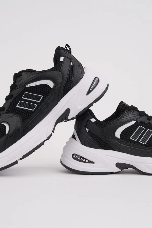 Chaussures de sport décontractées à lacets et semelle épaisse Muggo SHIFT pour femmes