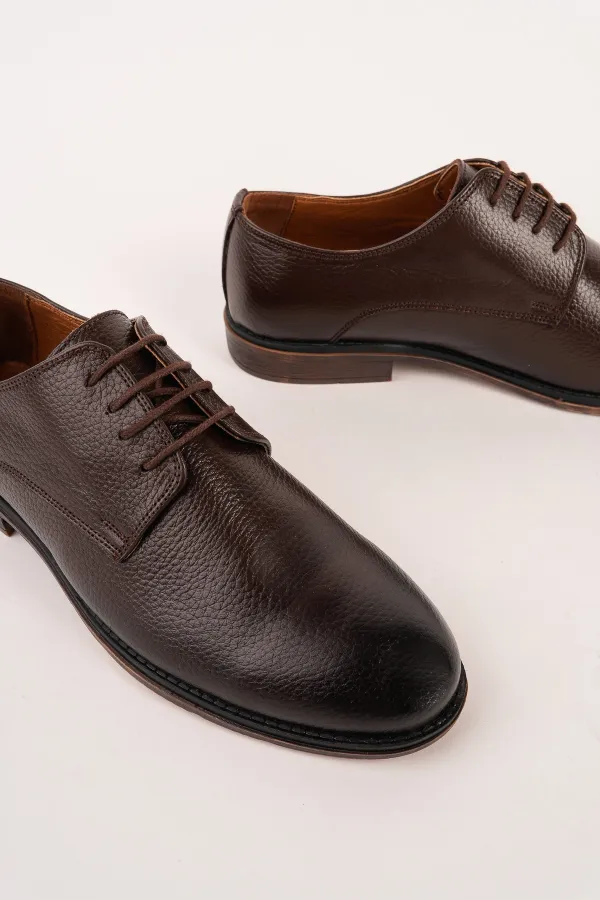 Muggo MATHEW Genuine Leather Lace-up Men's Classic Casual Shoes Muggo MATHEW Genuine Leather Lace-up Men's Classic Casual Shoes