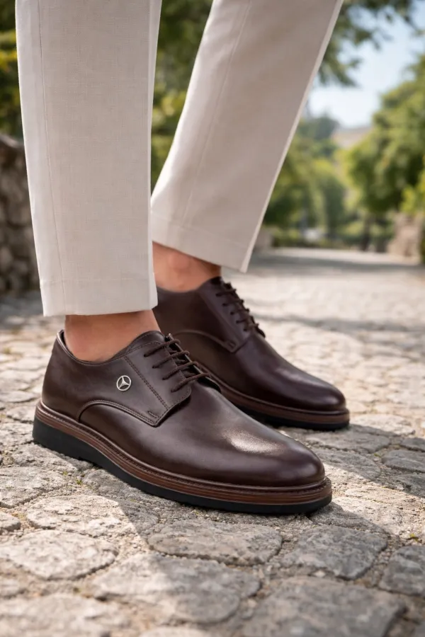 Muggo EDWIN Lace-up Comfortable Sole Men's Classic Casual Shoes